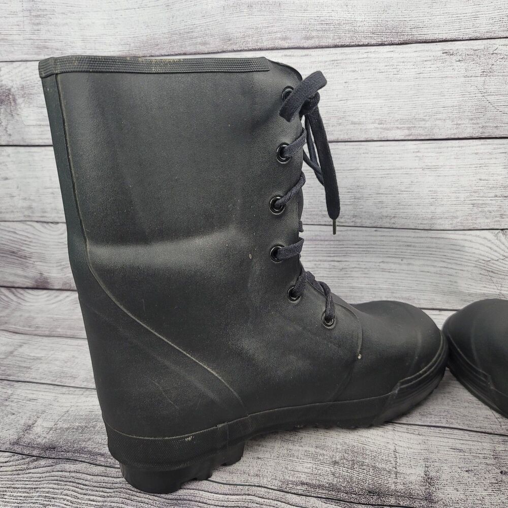 Hutchinson Mens Rubber Boots Size EU 41 Made In France - Picture 7 of 10